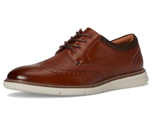 Image of Nunn Bush Men's Chase Wingtip Oxford Contemporary Lace-up