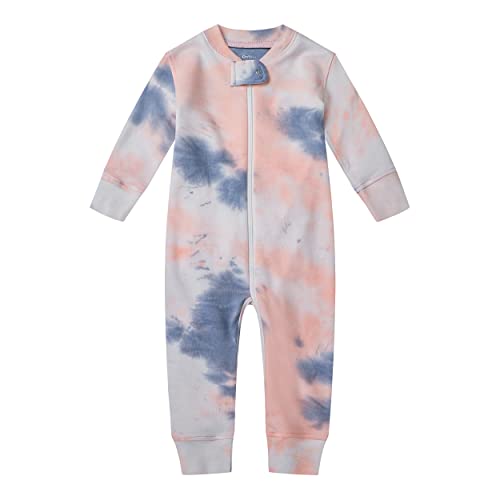 Image of Owlivia Organic Cotton Baby Boy Girl Zip up Sleep N Play, Footless, Long/Short Sleeve