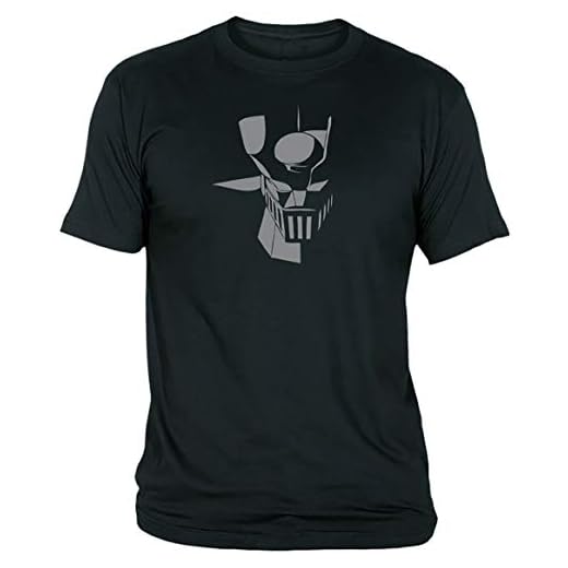 Camisetas EGB Camiseta Mazinger Z Adulto/niño ochenteras 80´s Retro (Negro, L)