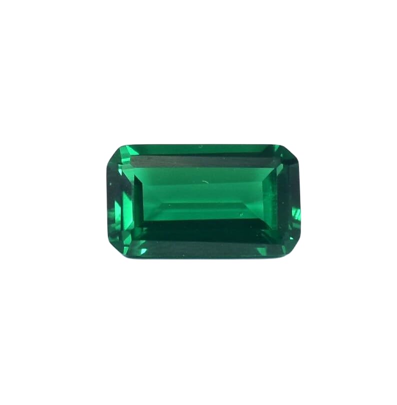 Émeraude naturelle 12x7mm pour personnaliser vos bagues et colliers faits main