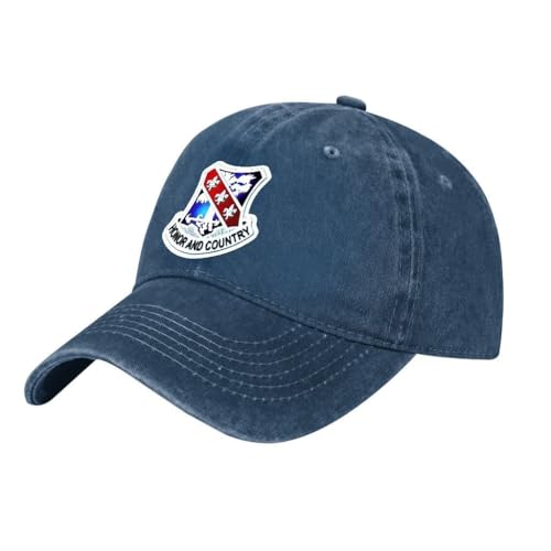 Washed Denim Hat|1st Battalion 327 Infantry Airmobile Infantry Without Text2
