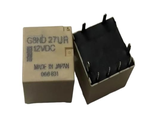 Relé G8ND-27UR 12VDC de 8 pines para sistema automotriz