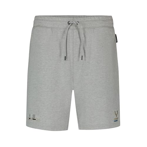 Image of Messi Men's Lifestyle Shorts with Drawstring Closure, Comfortable Fit
