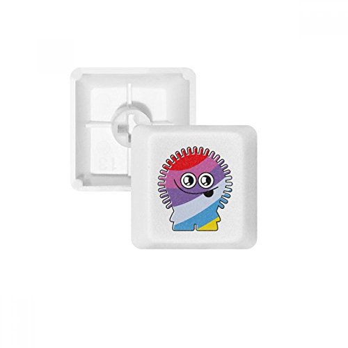 Keycaps PBT Alien Rainbow pour clavier mécanique OEM R4 multicolore sans marquage