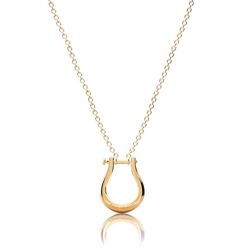 Preisvergleich Produktbild PAUL HEWITT Halskette Damen Shackle aus Edelstahl in Gold