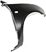 Evan Fischer Front Passenger Side Fender Compatible with 2004-2009 Mazda 3, Sedan Primed Steel MA1241149