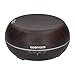 Produktbild Georges Aroma-Diffuser Luftbefeuchter 300ml / 400ml mit LED-Licht im edlen Holzdesign (dark wood 2)