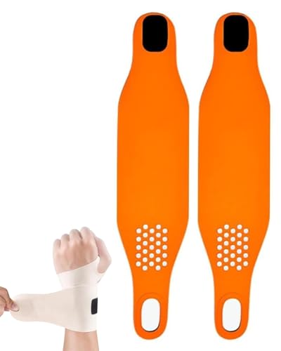 KEMUZ 2 PCS Tutore Polso,Ortopedica Polsino Ortopedico Polsiera Tunnel Carpale Regolabile Polsiera, Palestra e Lavoro Design Ambidestro con Supporto Rinforzato Riduce Dolore e Infiammazione