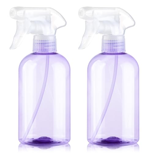 KREMORV Spray Bottles BPA free Plastic Spray Bottle 10oz/300ml Adjustable Sprayer Empty Refillable Container Mist Stream for Watering Plants, Pet Training, Kitchen Cleaning