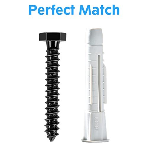 Mountup Lag Bolt Kit For Tv Wall Mount Comes With M8×65Mm Lag Bolt & Washer For Wood Stud thumb #4
