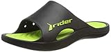 rider badeschuhe kinder Anlass: Casual Rider Herren Bay VIII AD Pantoletten, Mehrfarbig (Black/Green 8338), 39/40 EU