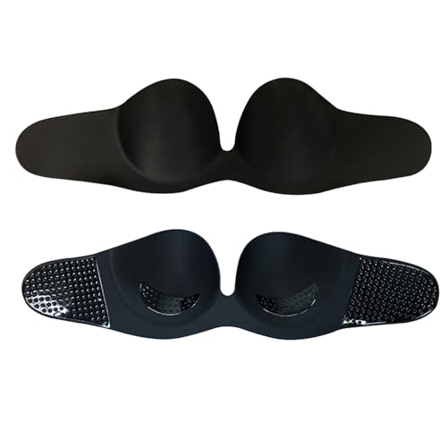 2026   Brasier para mujer, 2 unidades, color blanco, para coser, de espuma suave, relleno de bikini, accesorio de inserción, push up en el pecho, Negro, A