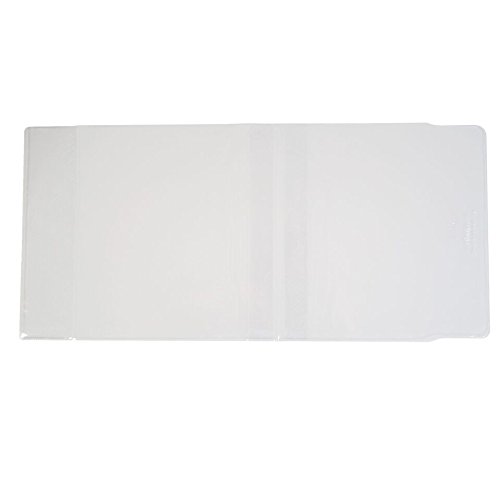 3 x PAPERBACK BOOK COVERS 228mm clear plastic reusable!