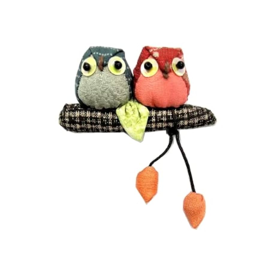 Amazon.co.jp: ペアふくろうブローチのキット CK-039/ck-0027