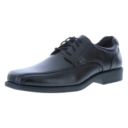 Hunter's Bay Men's Carlin Lace-Up Oxford Dress Shoe by Payless Black 12 Medium by Hunter's Bay - Used condition - US$30.19