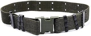 Military Style GI Belt Tactical Quick Release Nylon Web (Green)