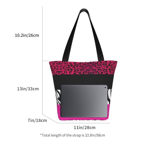 Bolso tote para mujer, bolso de hombro grande y ligero, ideal para viaje, trabajo, compras o playa miniatura 6
