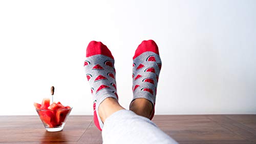 Image of Mint & Oak Low Cut Ankle Women Socks, Christmas Gift Quirky Socks For Friends, Cute Funky Socks, Christmas Secret Santa Gifts For Women