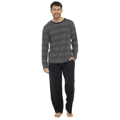 Pyjama pour homme en jersey respirant vêtement de nuit léger et décontracté