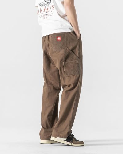 Unisex Baggy Parachute Cargo Pants, Tactical Work, Y2K Style, Waterproof, Wide-Leg, Multi-Pocket4