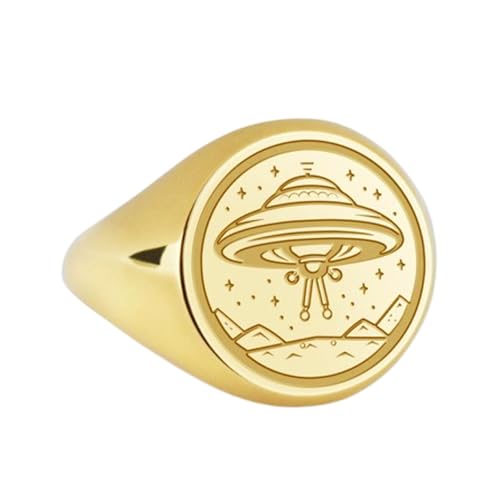 Bague soucoupe volante en argent 925 : dites adieu aux bijoux ternes avec ce modèle plaqué or