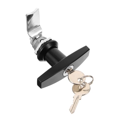 HOMOCONO ハンドル 回転 舌 ロック キャビネット ドア ロック 子供 キャビネット ロック キャビネット デスク ロック ファイル キャビネット ロック 引き出し ロック 鍵付き メールボ