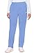 Cherokee womens Workwear Elastic Waist Cargo medical scrubs pants, Ciel, X-Large Short US