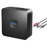 [page_title]-Mpow Bluetooth Empfänger, Bluetooth Audio Adapter für Heim Auto Lautsprechersystem, Musikstreaming-Soundsystem, Bis zu 15 Stunden, Bluetooth Adapter für Lautsprecher, Kopfhörer
