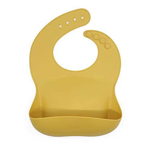 Silicone Baby bibs with Food Catcher – Girls, Boys, Infant and Toddlers Ages 6 to 36 Months