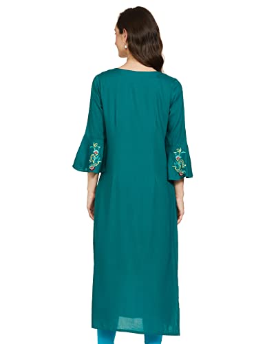 Image of Amazon Brand - Tavasya Women's Rayon Regular Kurti