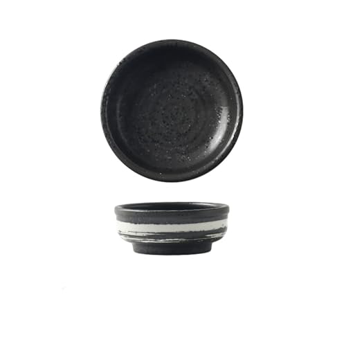 SHIHEER 小皿 豆皿 陶器 3枚セット お皿セット 深皿 薬味皿 付出皿 取り皿 すし 焼物皿 焼き物皿 魚 皿 刺身皿 焼き魚皿 寿司皿 長皿 魚料理 和食 食器セット 魚焼き器 揚げ物 お茶 プレート 食器 レストラン たれ皿 醤油 焼き肉 タレ