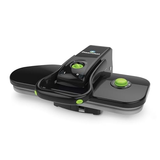 Steamfast SF-623 Mid-Size Steam Press with Multiple Fabric Settings and Steam Burst Function