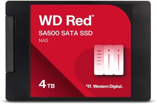 WD Red SA500 4TB NAS SATA SSD 2.5 Inch