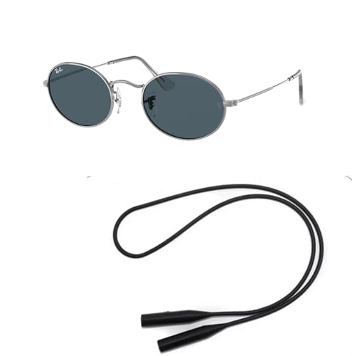 Ray-Ban RB3547 Sunglasses Bundle: RB 3547 OVAL and Universal Anti-slip Silicone Leash2