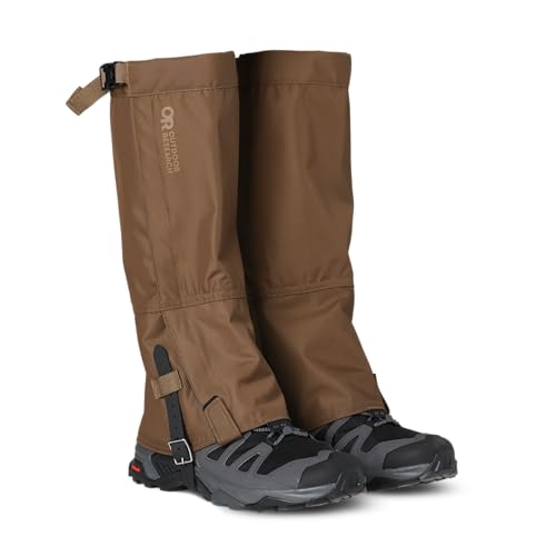 Best Gaiters for Wellington Boots: Top Picks & Reviews 11 Outdoor Research Men's Rocky Mountain High Gaiters II | Water Resistant, Durable Leg Protection for Hiking Trails, Coyote, Medium