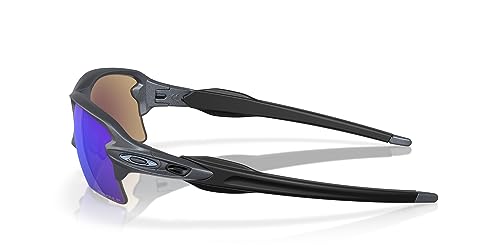 Image of Oakley Man Sunglasses Blue Steel Frame, Prizm Sapphire Polarized Lenses, 59MM