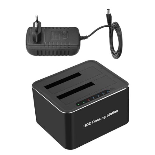 Lector de discos duros BESTonZON base SSD con lector de tarjetas para PC