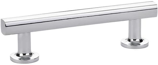 Emtek 86677 Freestone Cabinet Pull Satin Nickel (10" Centers)