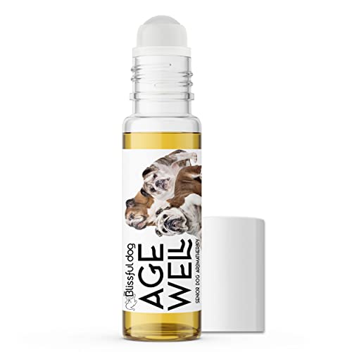 Image of The Blissful Dog Bulldog Age Well Dog Aromatherapy Roll-On Bottle for Your Dog's Peaceful Ageing