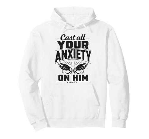 Cast All Your Anxiety On Him 1 Peter 5:7 ���� ���� �p�[�J�[