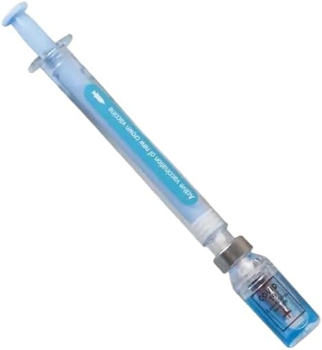 SEDLAV 0.5mm Syringe Gel Pen - Precision Writing Joy for Students - Fine Point, Swift-Drying Ink, Unique Design