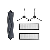 Brosse à Rouleau, Brosse latérale, Filtre HEPA, Chiffons en Tissu for vadrouille. Compatible for Dreame. L10s Pro/RLS6L/Compatible for Xiaomi S10 +. Accessoires de pièces d'aspirateur (Color : Set 16 Brosse à Rouleau, Brosse latérale, Filtre HEPA, Chiffons en Tissu for vadrouille. Compatible for Dreame. L10s Pro/RLS6L/Compatible for Xiaomi S10 +. Accessoires de pièces d'aspirateur (Color : Set 16