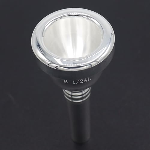 Cheerock A230803 6 1/2Al Trombone Mouthpiece, Silver Plated Mouthpiece thumb #4
