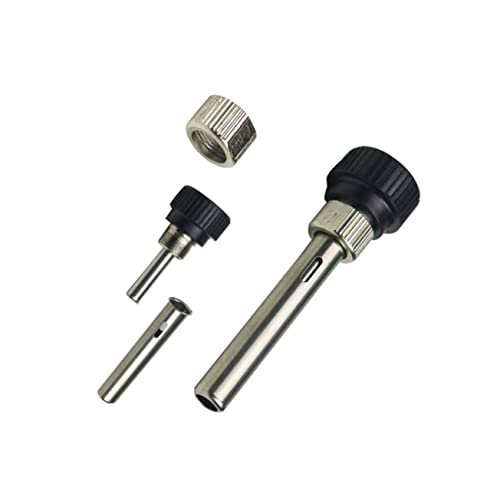 MUCKLILY 3 Set of Soldering Iron Nut Sleeve Easy Install and Clean Stainless Steel Sleeve for Soldering