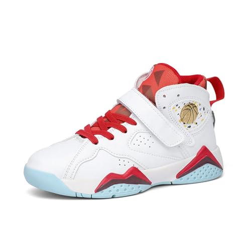 Hixingo Basketball Schuhe Kinder, Sneaker Jungen Mädchen Anti-Rutsch...