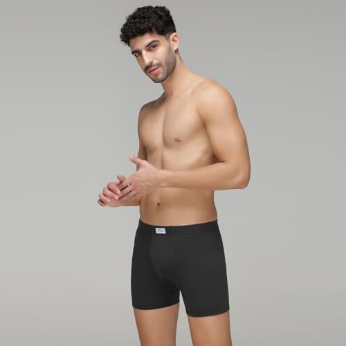 Image of Amul Comfy Men's Trunk Underwear | Soft Outer Elastic | Soft Waistband | Breathable Comfortable Innerwear | Pack of 10 | Color May Vary
