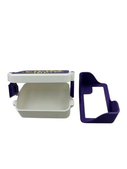 Uno Flip Card Game Storage Box with Snap On Locks, Inner Tray, Multicolor, Durable (Storage Box Only) 2