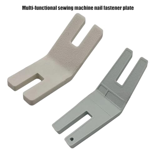 2 Piezas Placa de Botón para Máquina de Coser miniatura 4