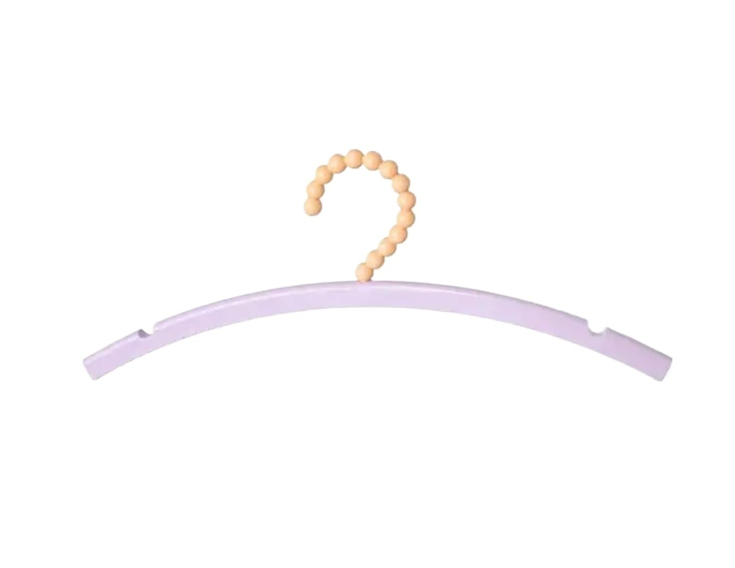 Grucce Appendiabiti Appendiabiti da Viaggio Portatili in Plastica Antiscivolo 5 Pezzi per Dormitorio Gruccie(Purple)