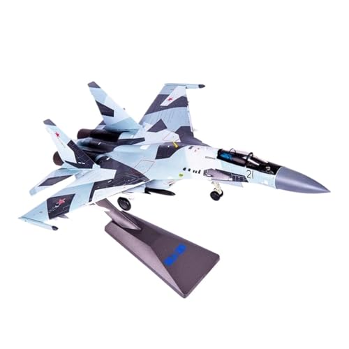 Avion de chasse russe Su-35 en alliage camouflage 1/72, idée cadeau modélisme